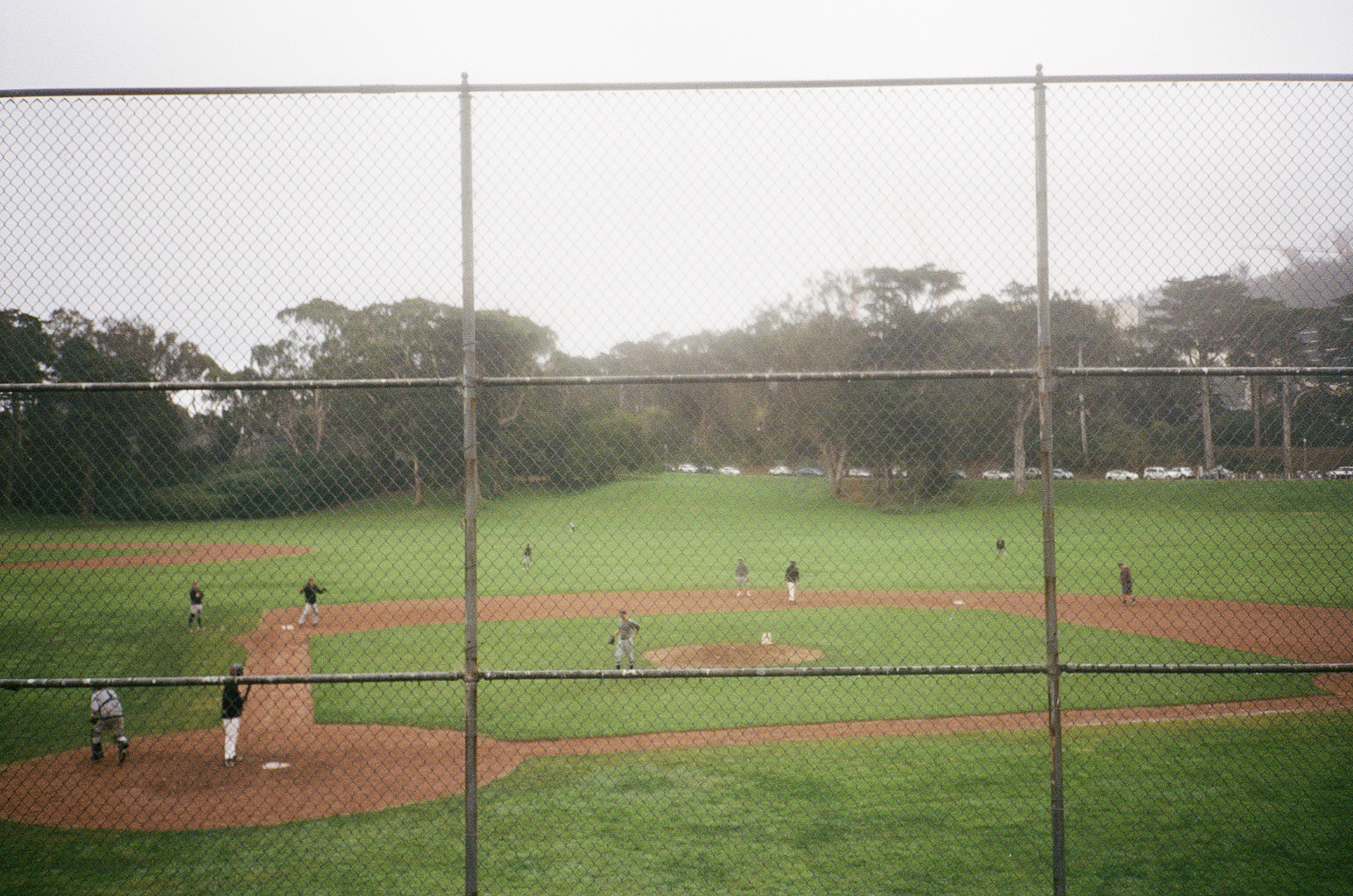 Baseball game on a foggy morning in Golden Gate Park, San Francisco, California — Loud Etudes