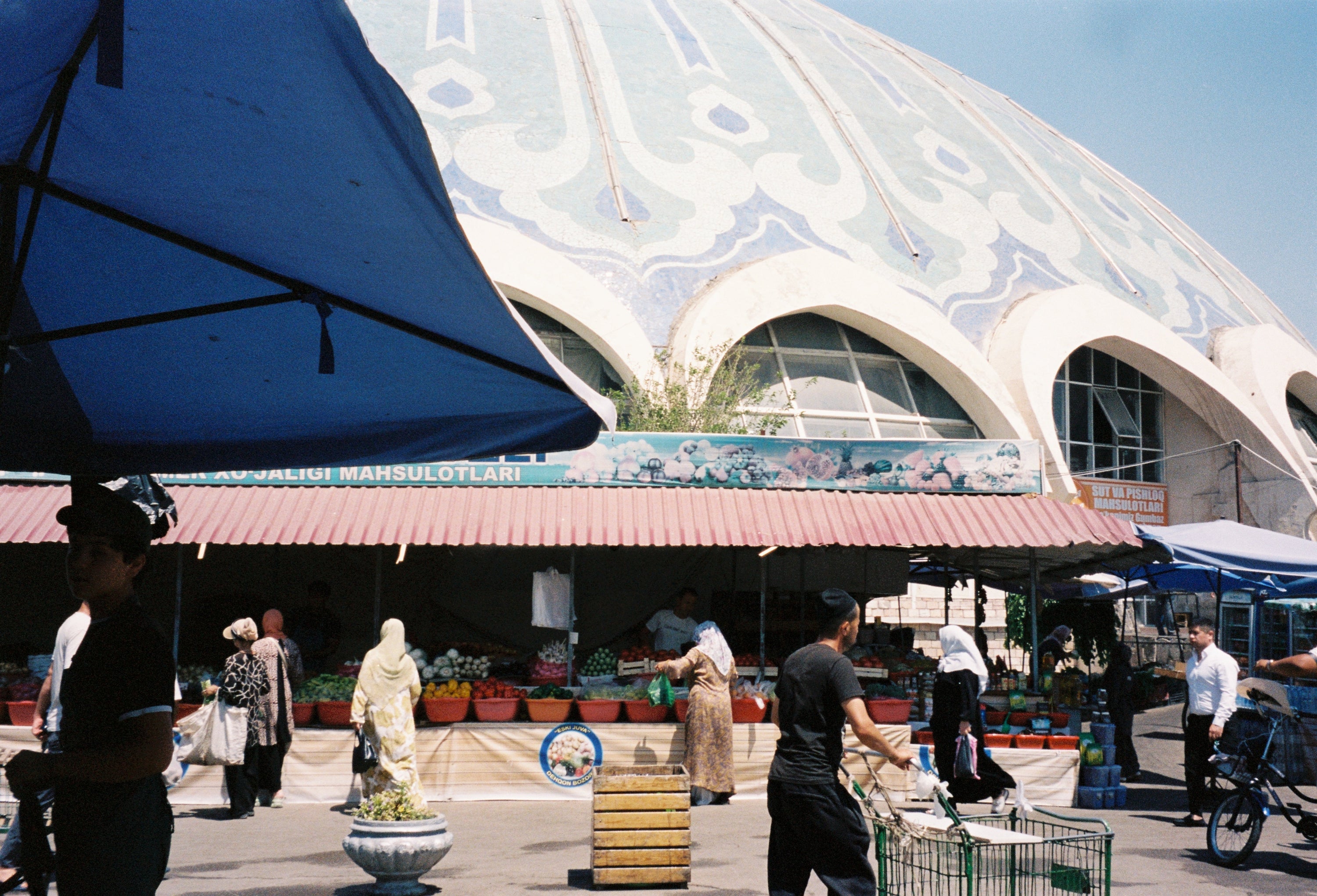 Two Days in Tashkent: Magical Shade of Blue